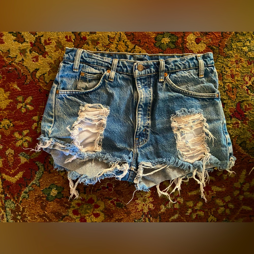 Vintage Orange Tab Levi shorts size 27